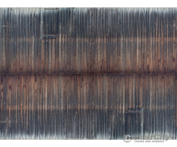 Noch 56665 HO 3D Cardboard Sheet ’Timber Wall’ Other Scenery