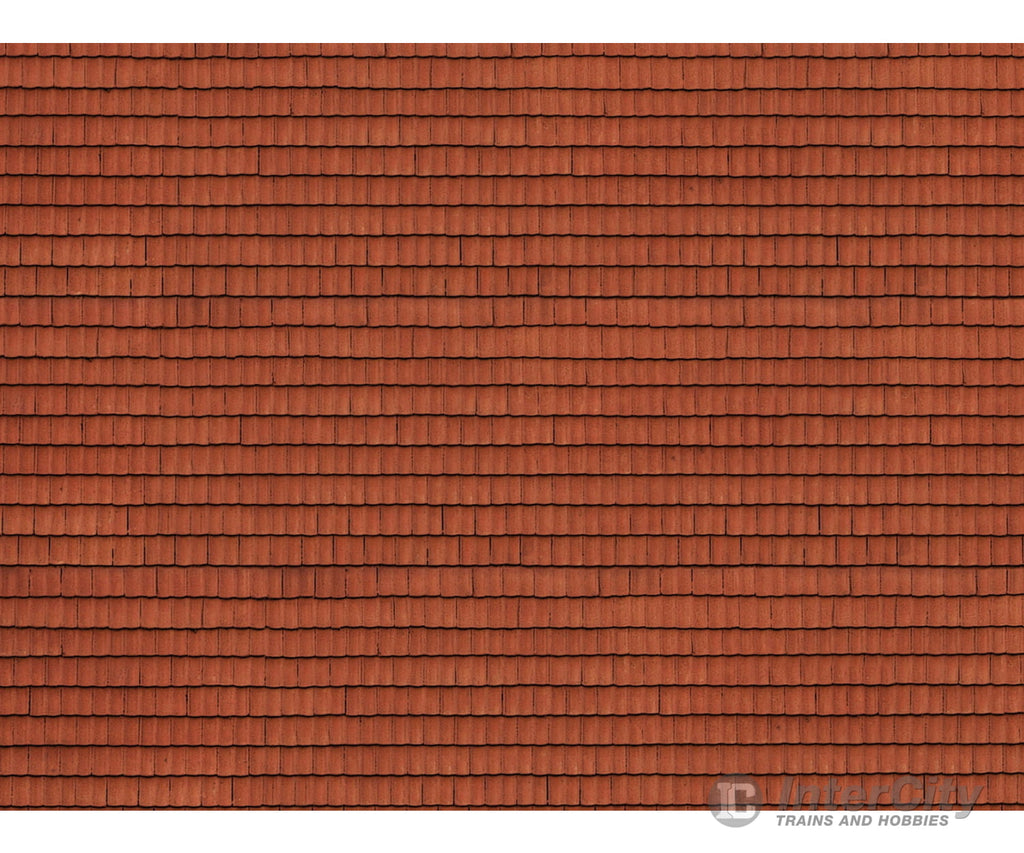 Noch 56670 HO 3D Cardboard Sheet ’Roof Tiles’ Other Scenery
