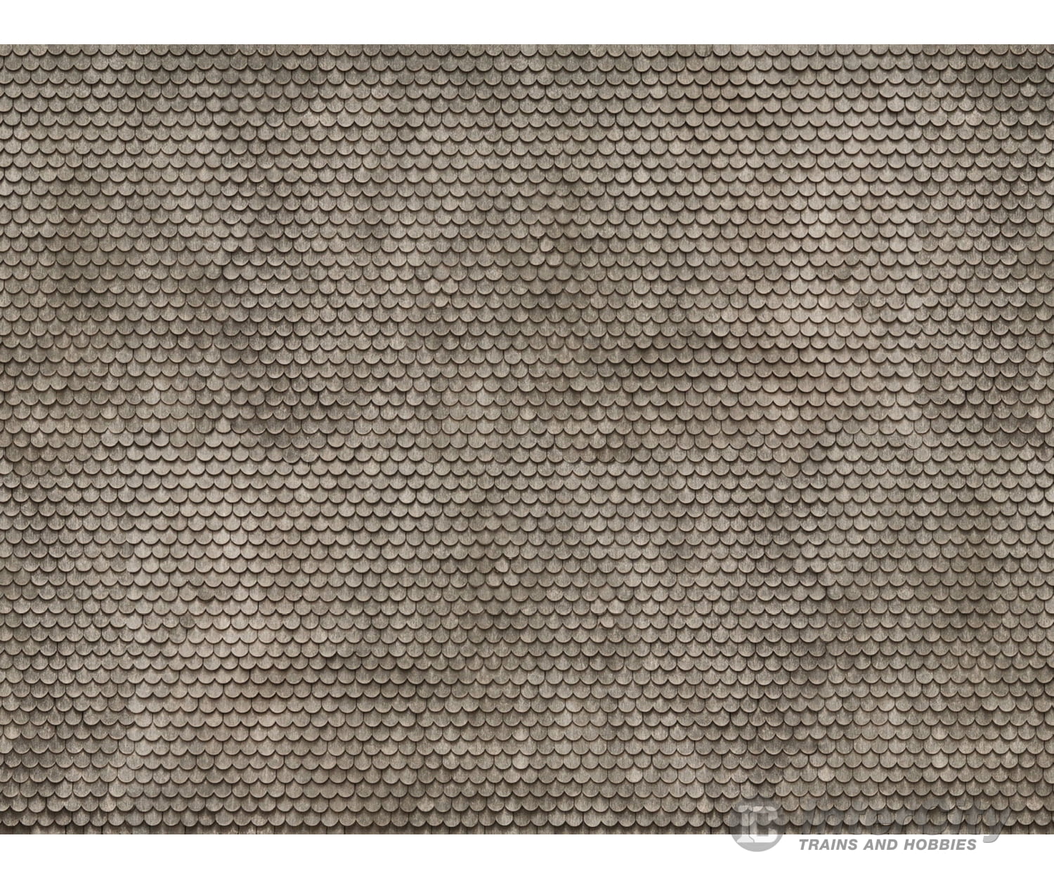 Noch 56691 HO 3D Cardboard Sheet ’Plain Tiles’ Other Scenery