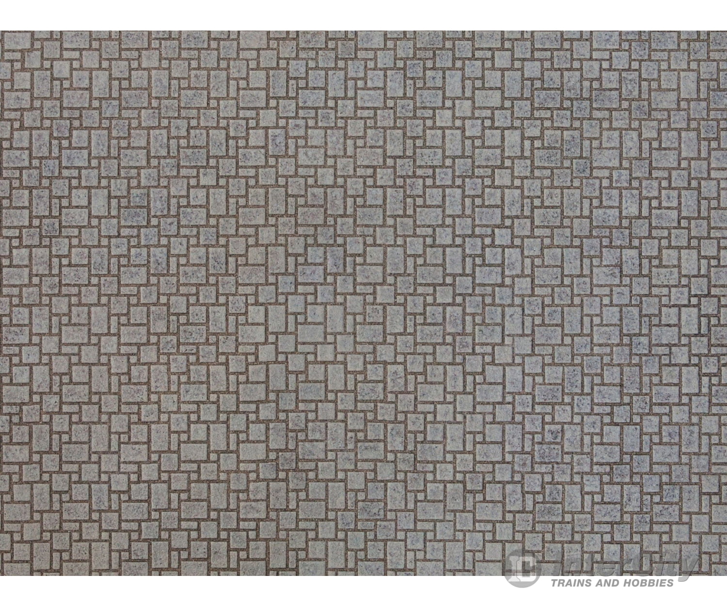 Noch 56722 HO 3D Cardboard Sheet ’Modern Paving’ Roads and Streets