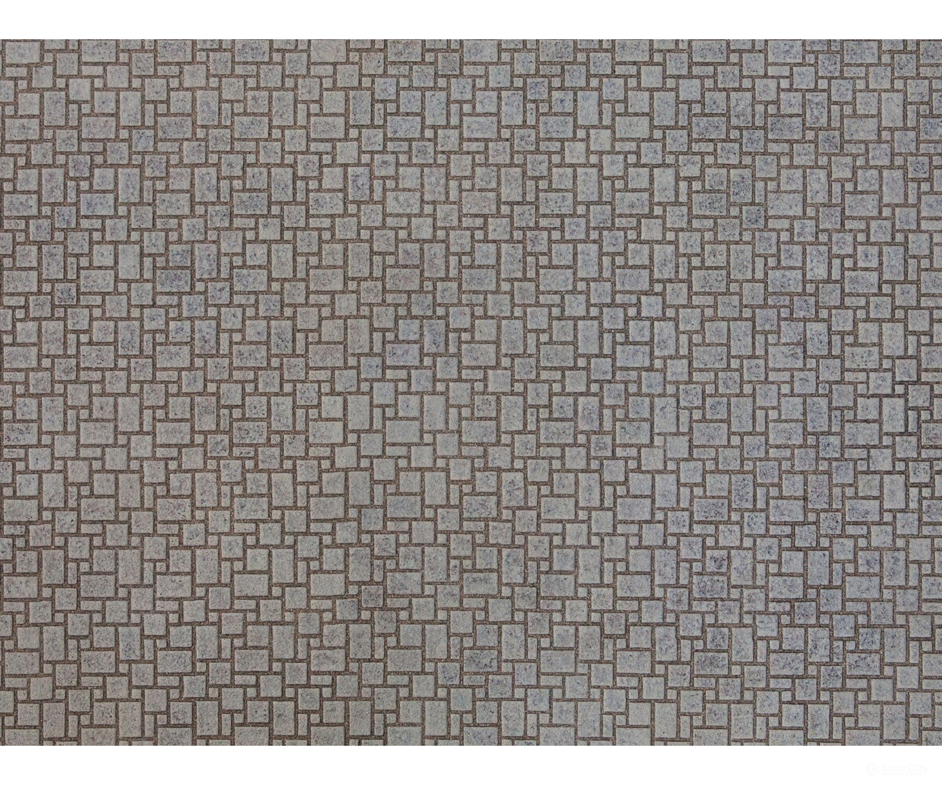 Noch 56722 HO 3D Cardboard Sheet ’Modern Paving’ Roads and Streets