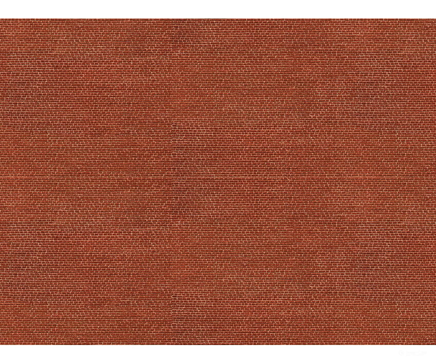 Noch 56910 N 3D Cardboard Sheet ’Clinker Brick’ Other Scenery