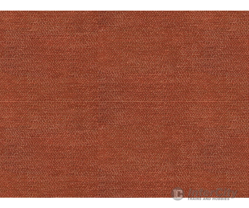Noch 56910 N 3D Cardboard Sheet ’Clinker Brick’ Other Scenery