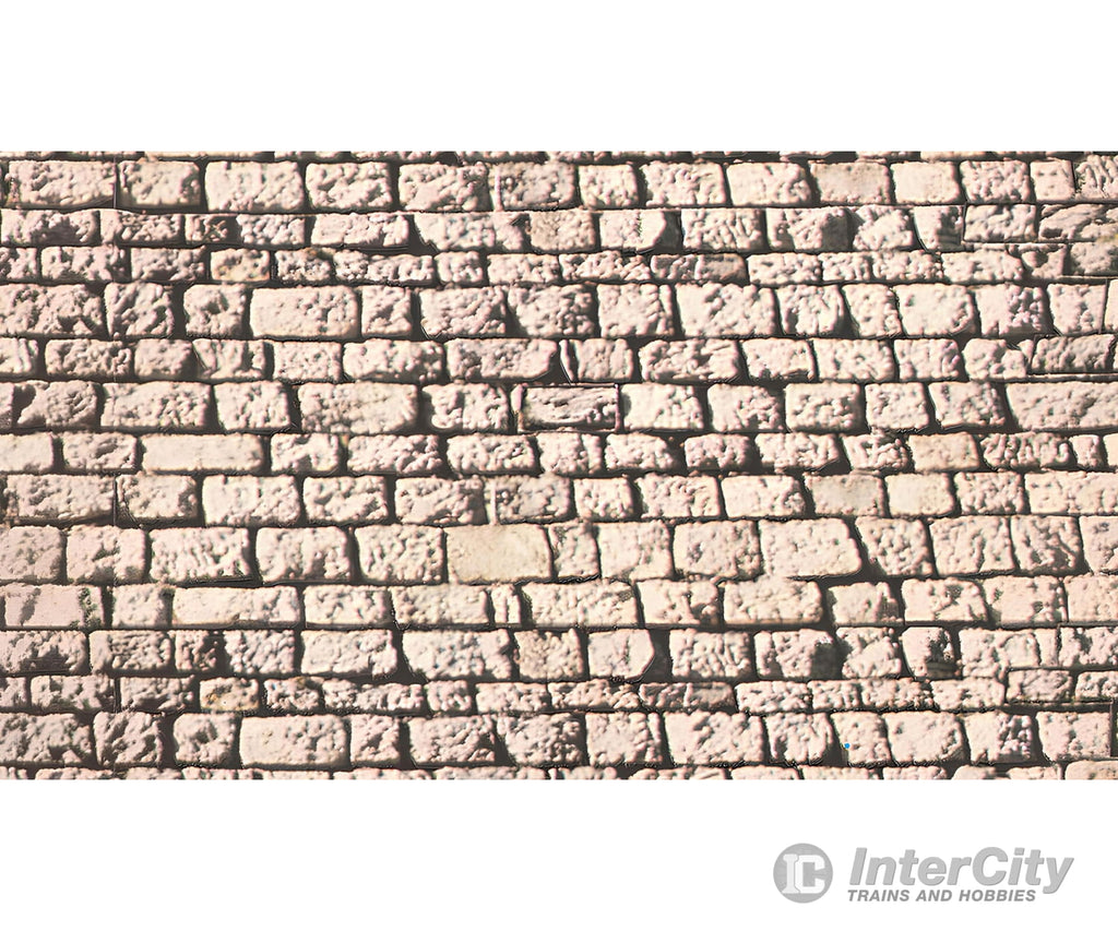 Noch 57740 HO TT O Wall Sheet ’Ashlar’ Extra Long Other Scenery