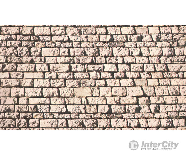Noch 57740 HO TT O Wall Sheet ’Ashlar’ Extra Long Other Scenery