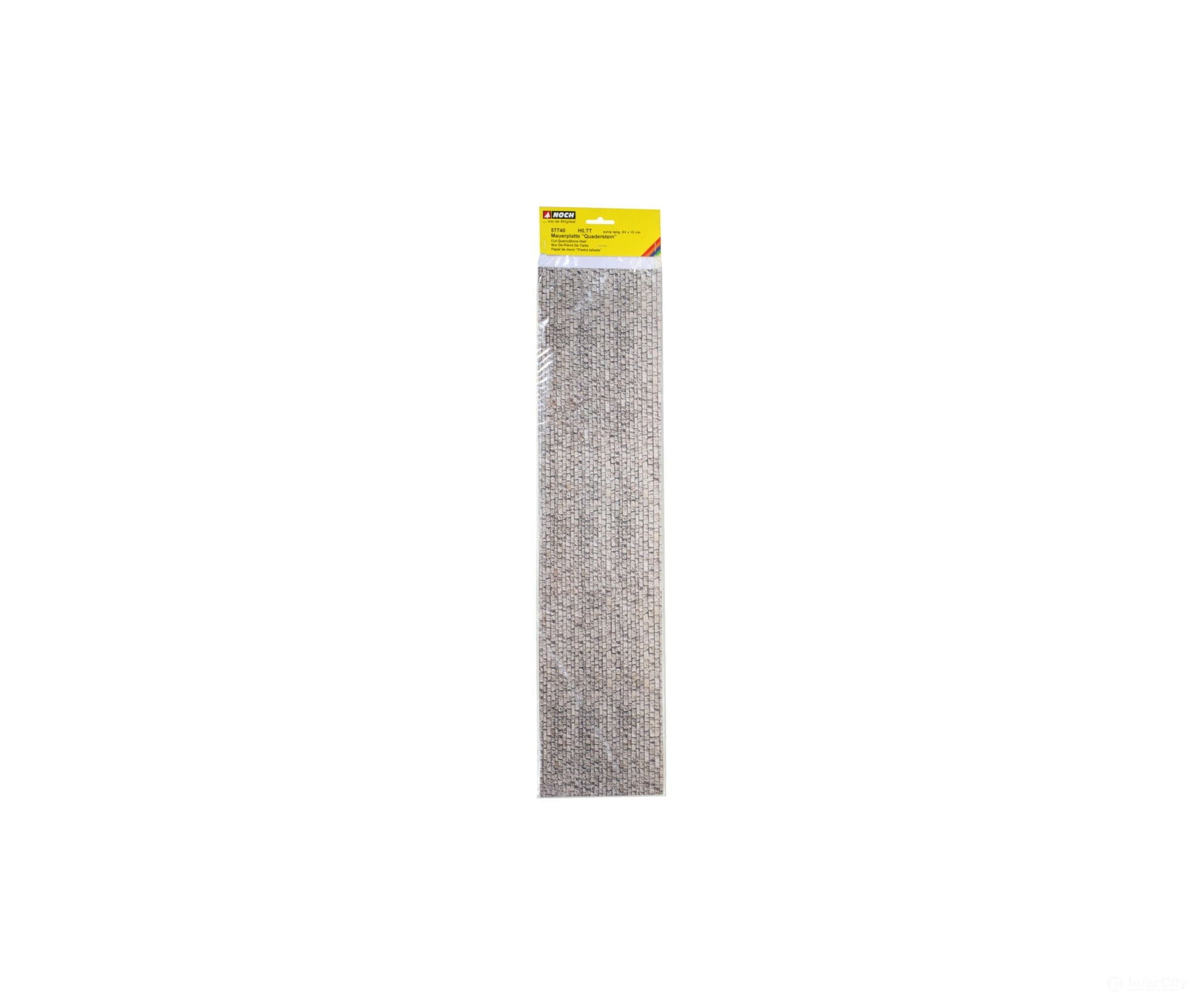 Noch 57740 HO TT O Wall Sheet ’Ashlar’ Extra Long Other Scenery