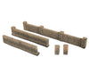 Noch 58282 HO Sandstone Walls Other Scenery