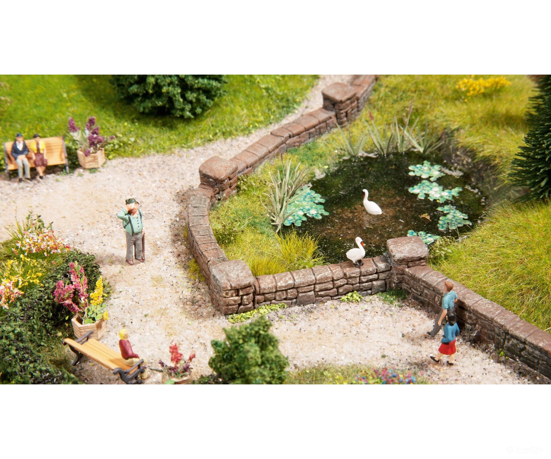 Noch 58282 HO Sandstone Walls Other Scenery