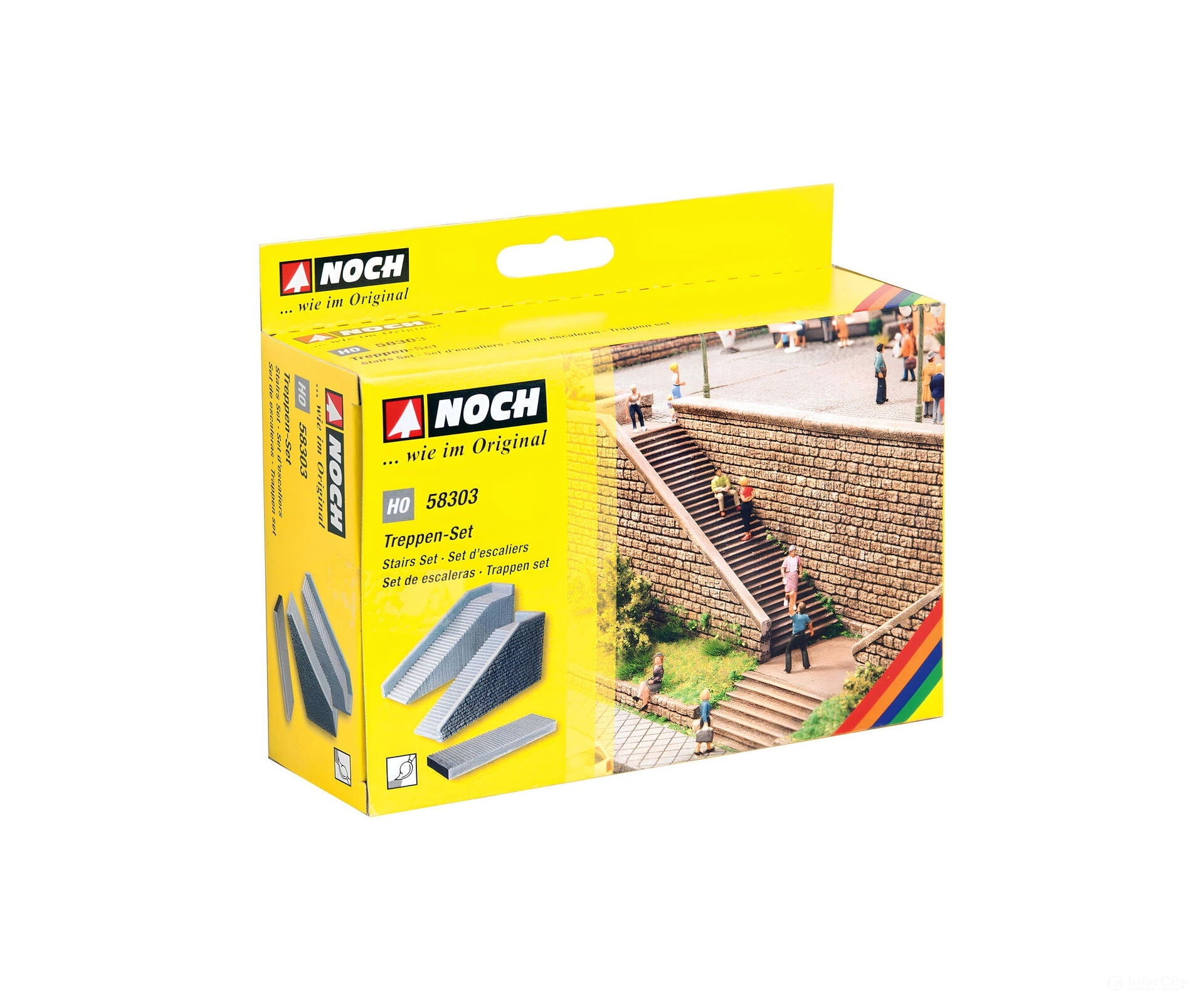 Noch 58303 HO Stairs Set Other Scenery