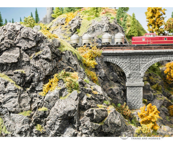 Noch 58462 HO N Z Rock Wall ’Basalt’ Other Scenery