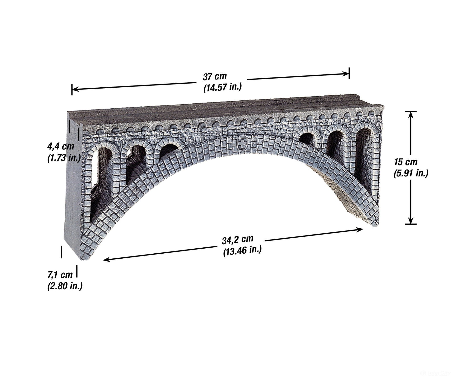 Noch 58670 HO Rhône Viaduct Tunnels & Bridges