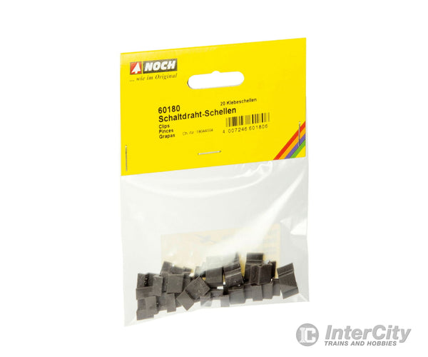 Noch 60180 HO N Z Mounting Clips Lights & Electronics