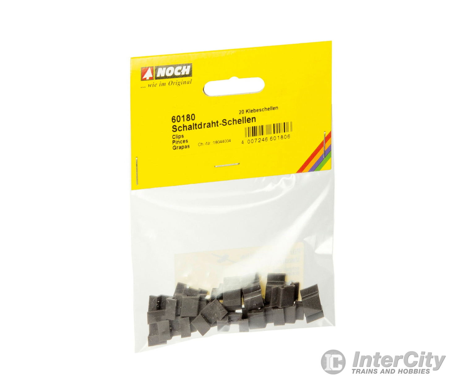 Noch 60180 HO N Z Mounting Clips Lights & Electronics