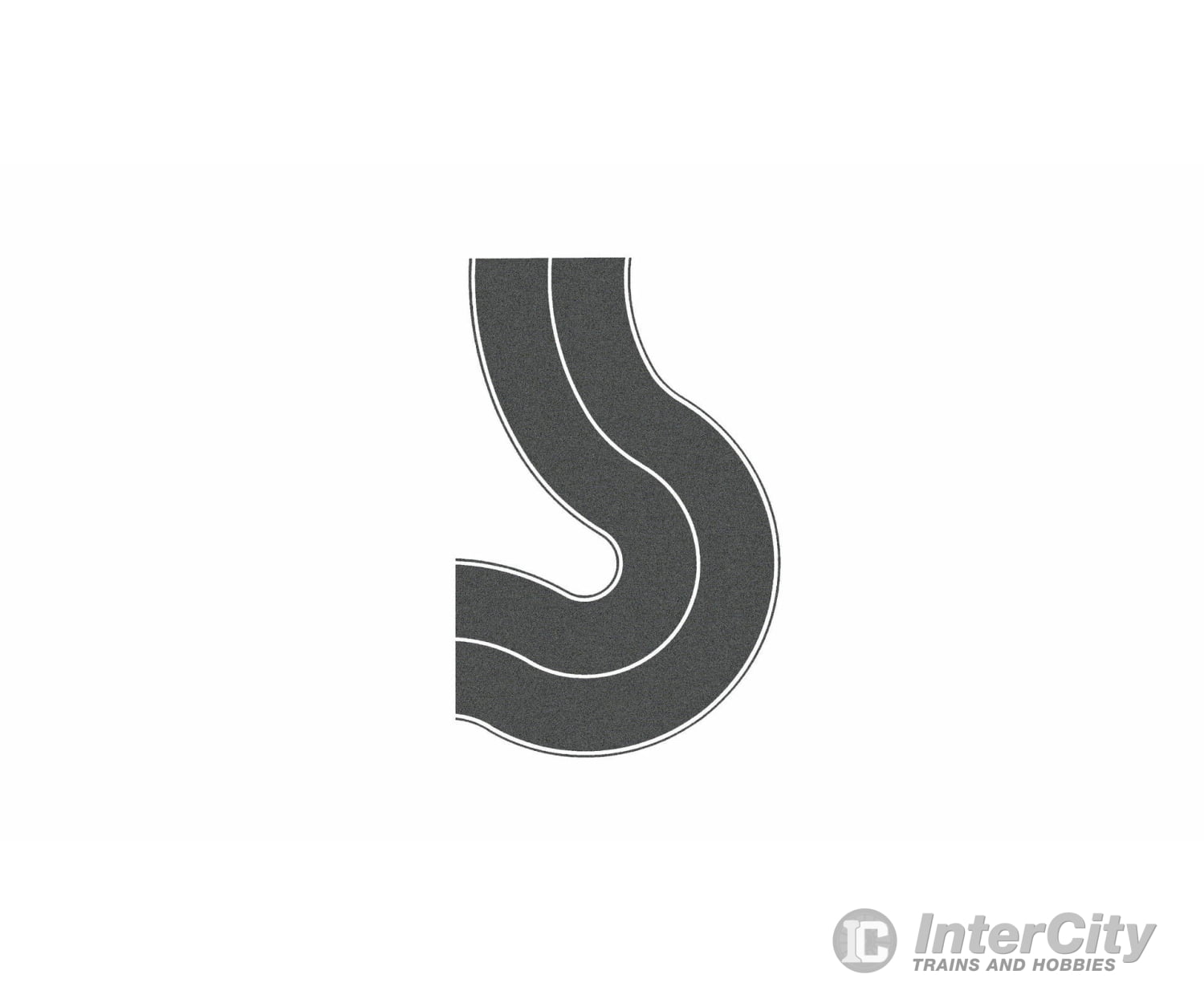 Noch 60707 HO Country Road Universal Curve Roads and Streets
