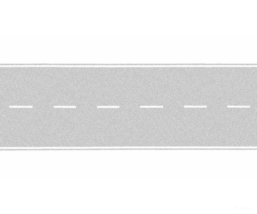Noch 60709 HO Country Road Grey Roads and Streets