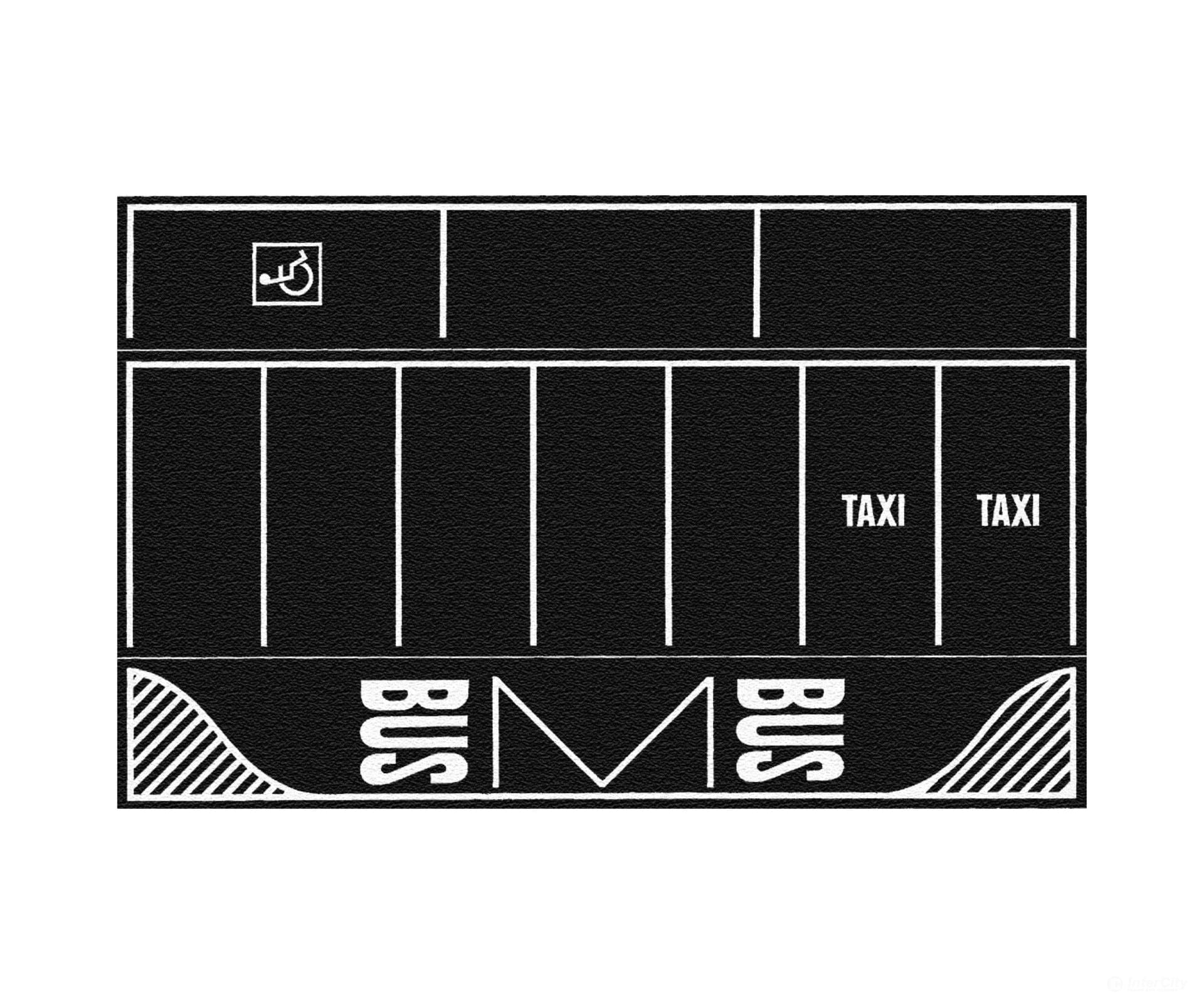 Noch 60718 HO Car-Park Asphalt 2 pcs. each 22 x 14 cm Roads and Streets