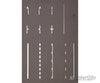 Noch 60740 HO TT N Starter Set Street Markings Roads and Streets