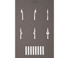 Noch 60740 HO TT N Starter Set Street Markings Roads and Streets