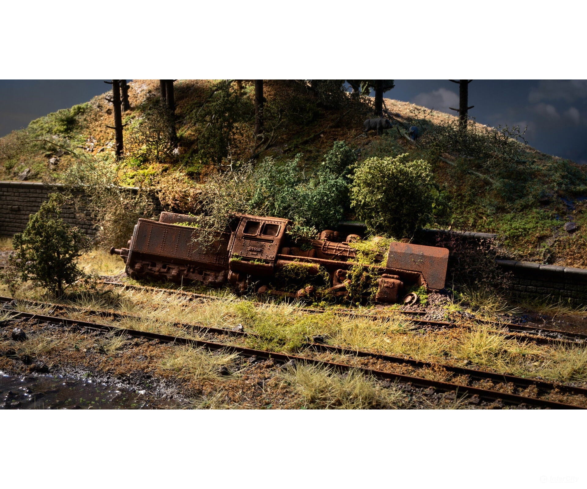 Noch 60763 HO Abandoned Place ’Locomotive’ Other Scenery