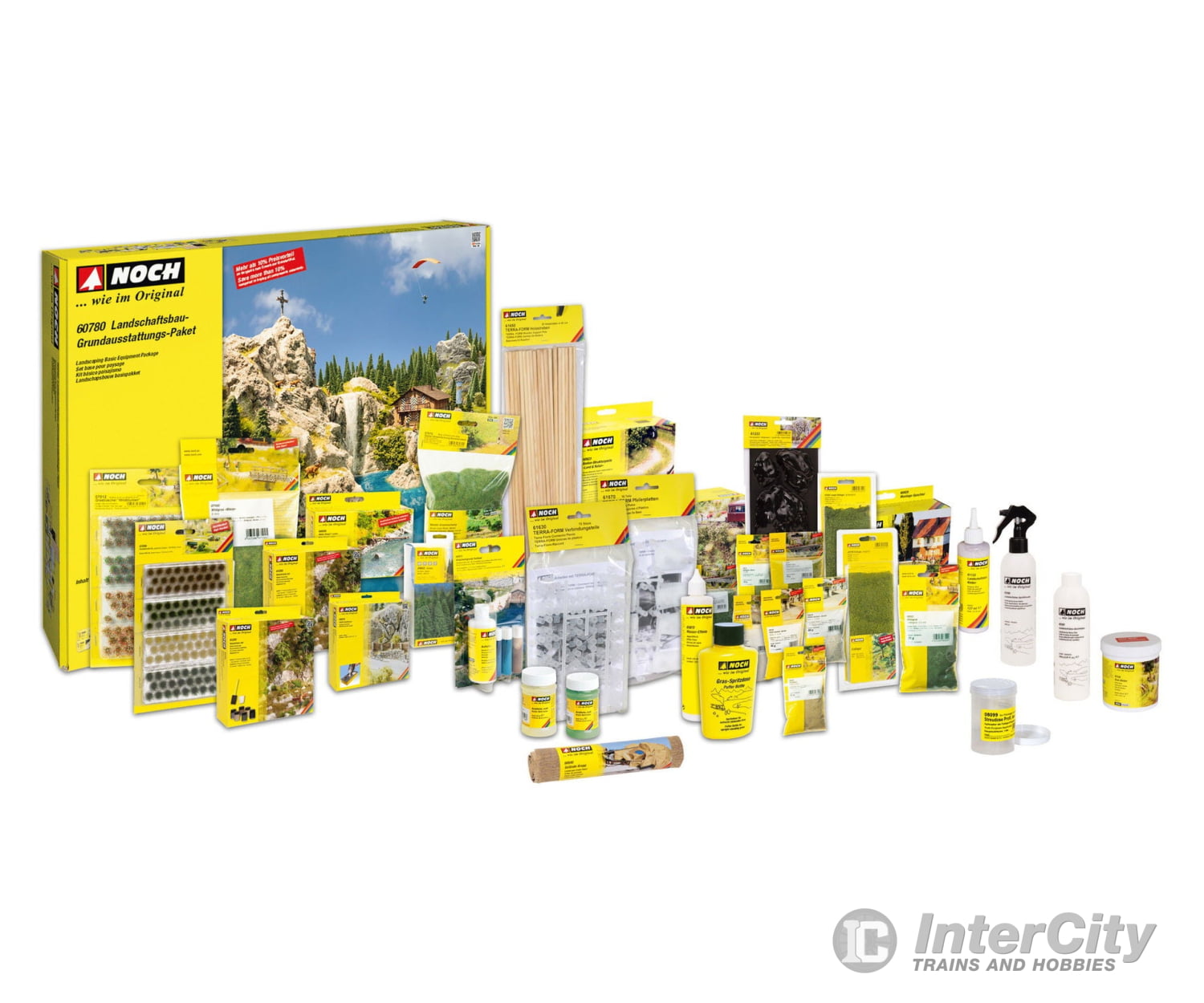 Noch 60780 HO N Z Landscaping Basic Equipment Package Landform Building