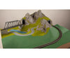 Noch 60804 HO Starter Set Model Railway Layout Construction Landform Building