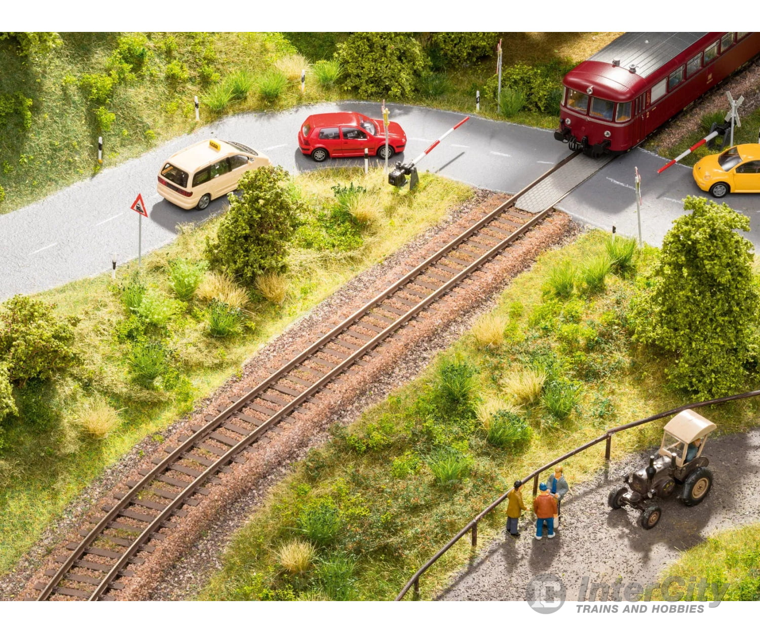 Noch 60811 HO N Z Perfect Set ’Right & Left Along the Tracks’ Landform Building