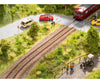 Noch 60811 HO N Z Perfect Set ’Right & Left Along the Tracks’ Landform Building