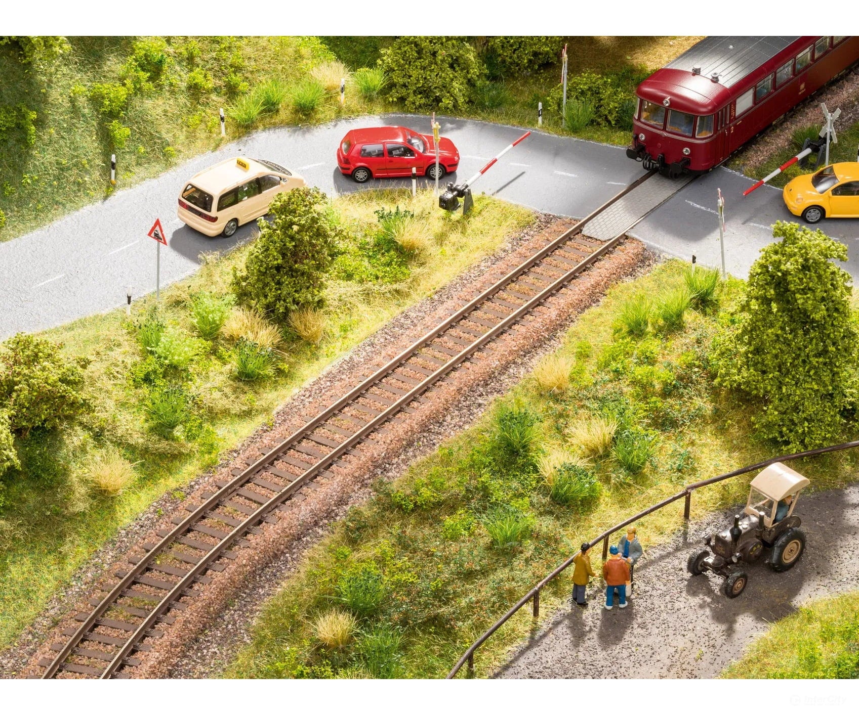Noch 60811 HO N Z Perfect Set ’Right & Left Along the Tracks’ Landform Building