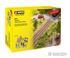 Noch 60811 HO N Z Perfect Set ’Right & Left Along the Tracks’ Landform Building