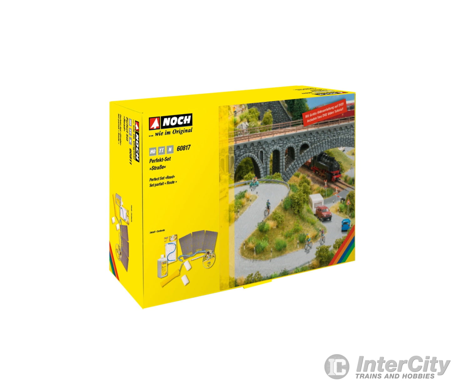 Noch 60817 HO TT N Perfect Set ’Road’ Landform Building
