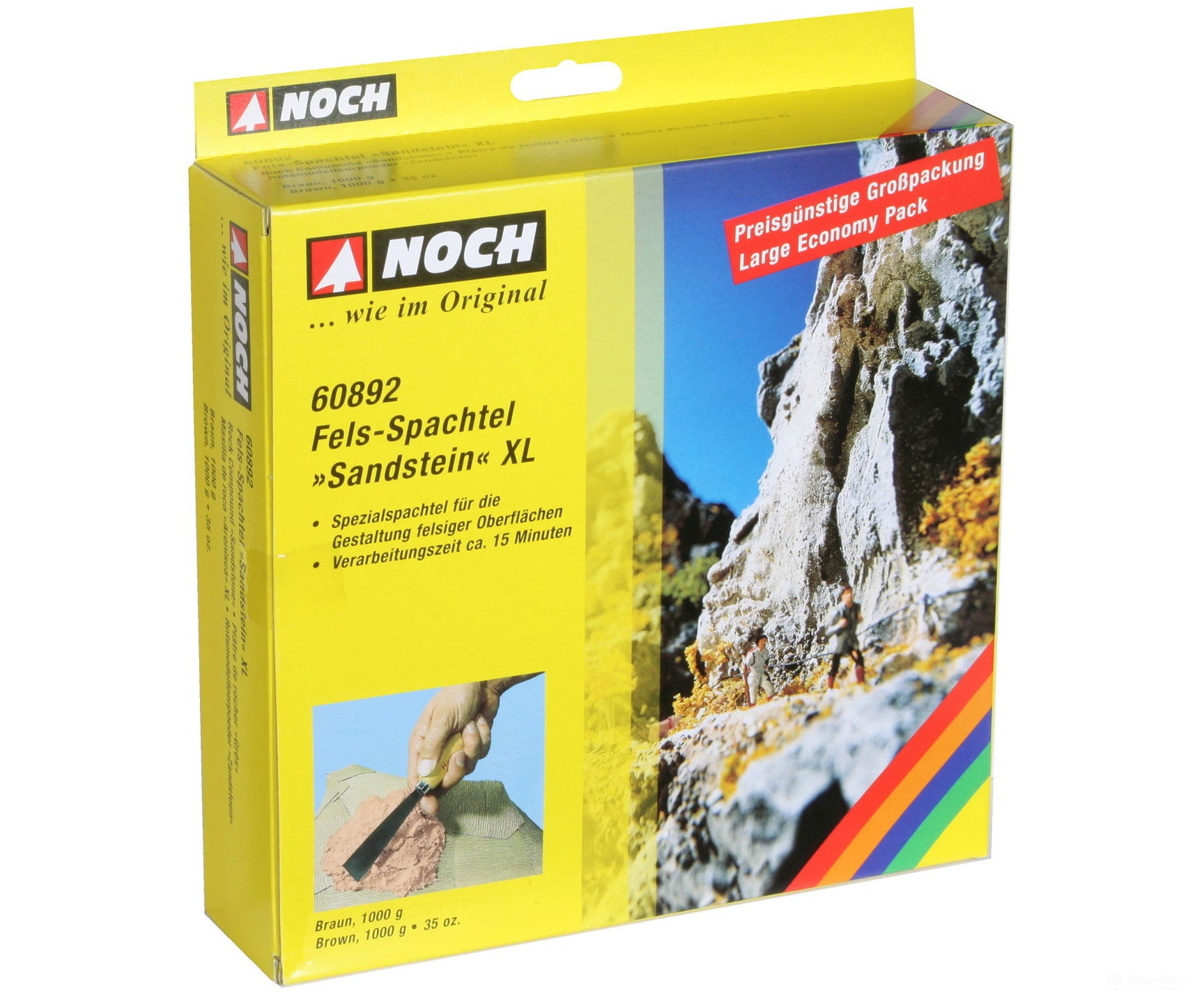 Noch 60892 Spackle-Compound XL ’Sandstone’ Rocks & Landforms