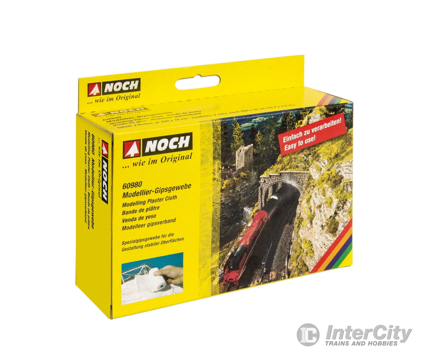 Noch 60980 HO N Z Modelling Plaster Cloth Landform Building