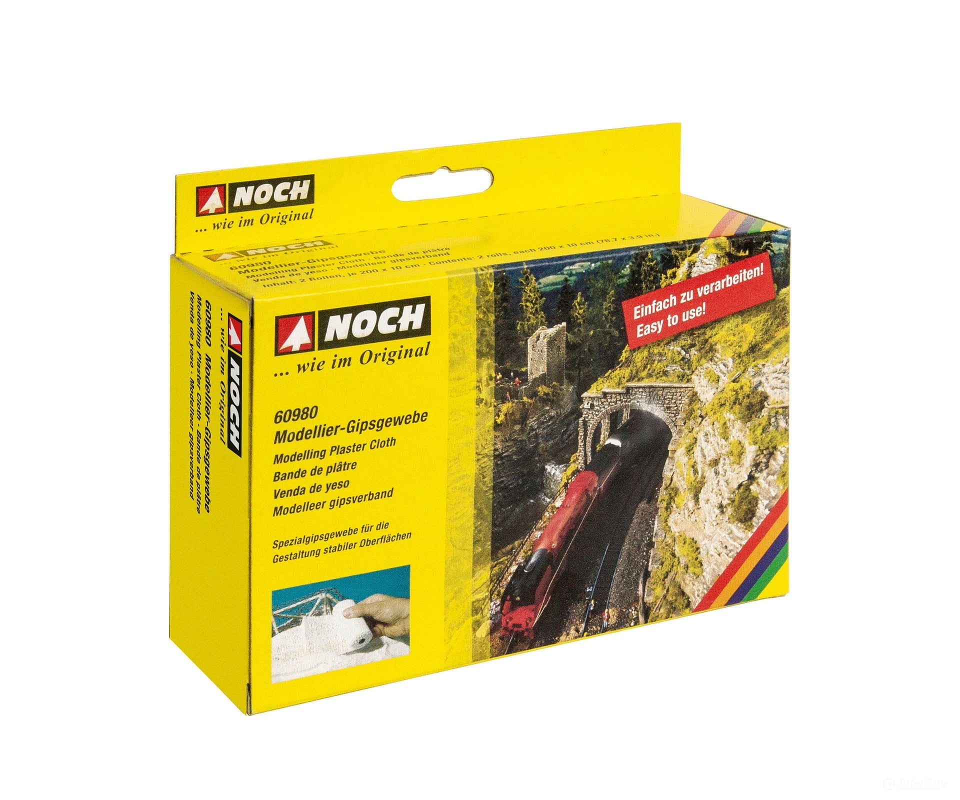 Noch 60980 HO N Z Modelling Plaster Cloth Landform Building