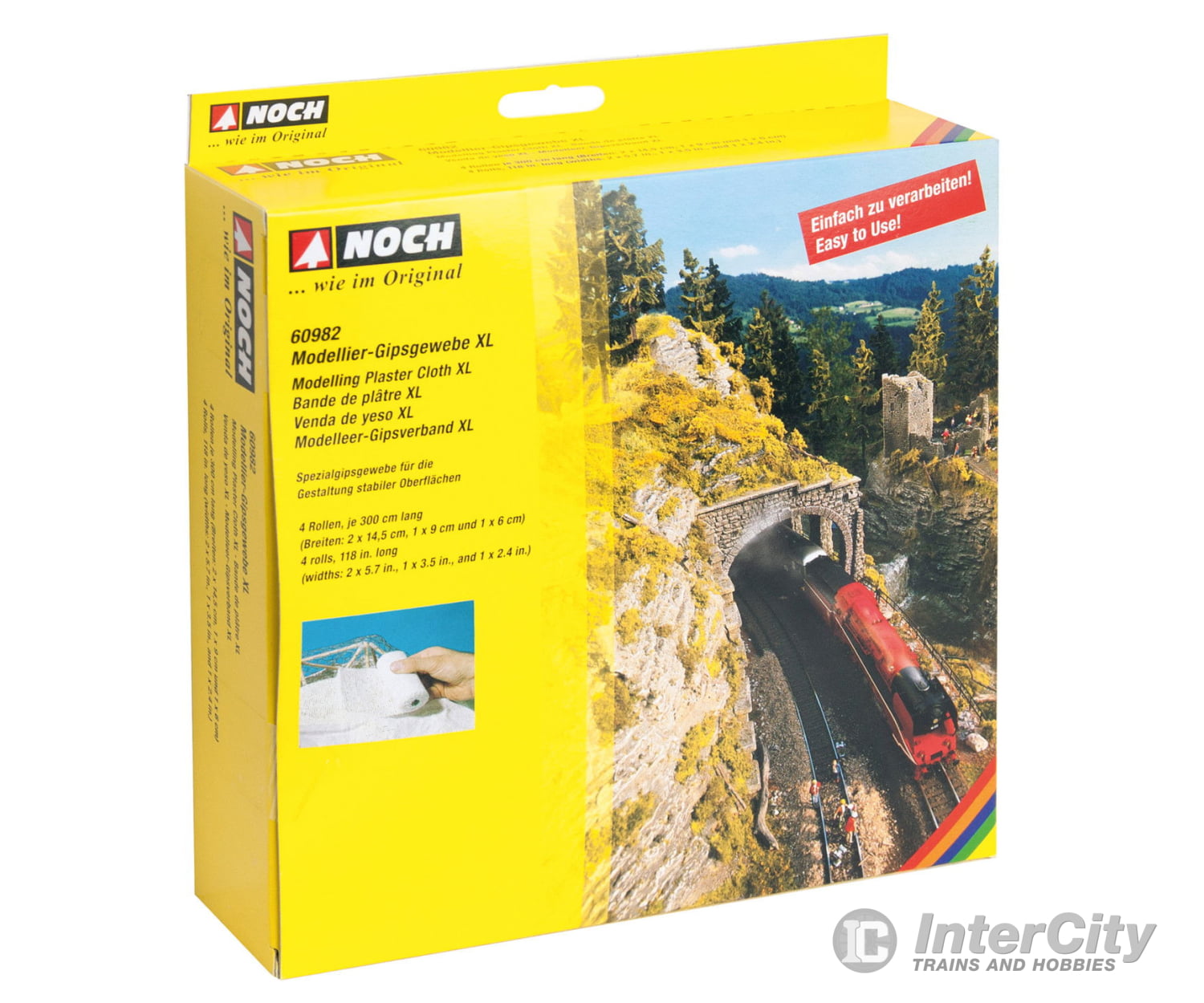 Noch 60982 Modelling Plaster Cloth XL Landform Building