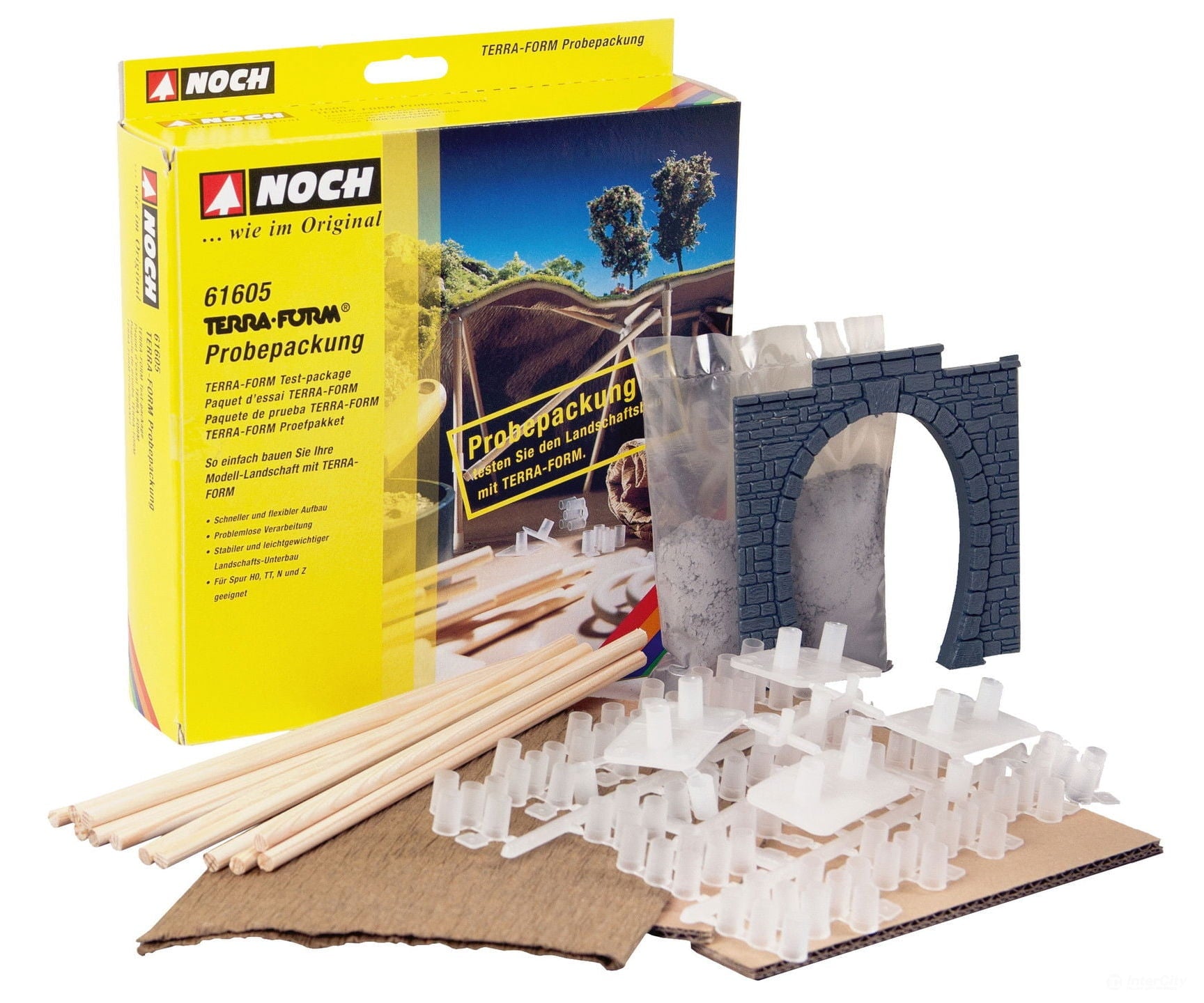 Noch 61605 TERRA-FORM Sample Pack Landform Building