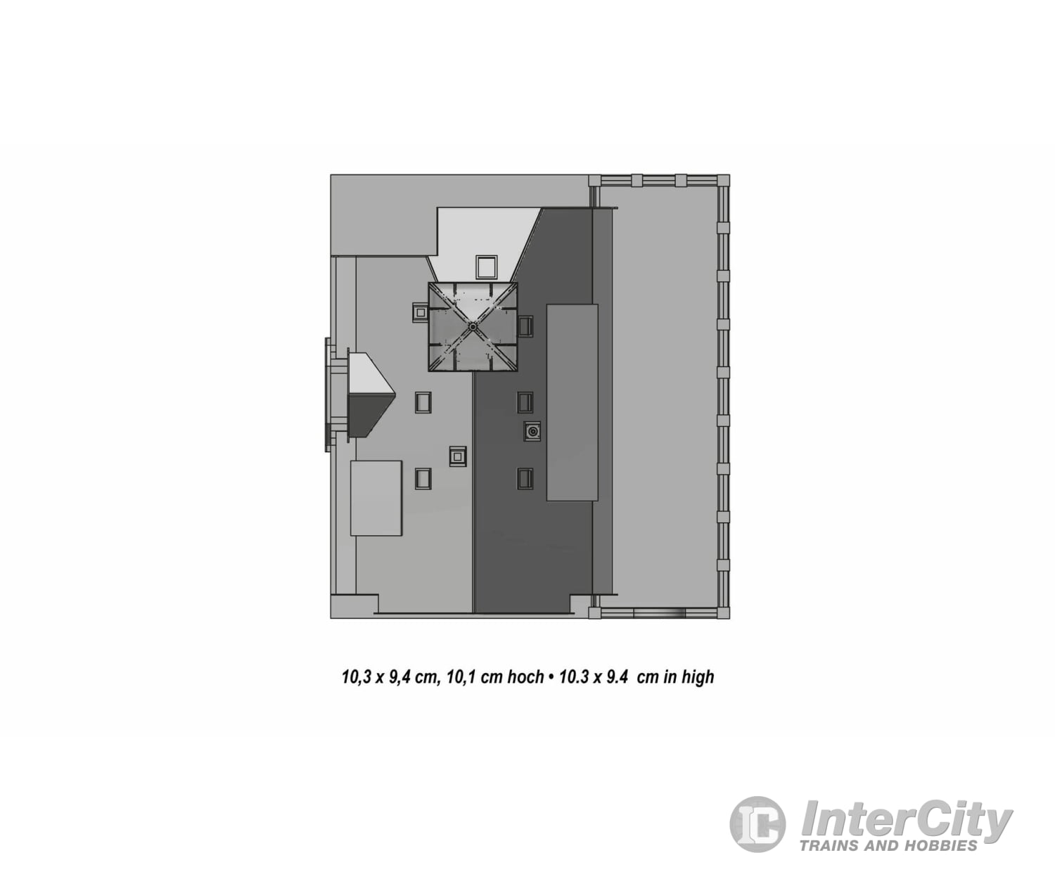 Noch 63401 N Tavern with Beer Garden Structures