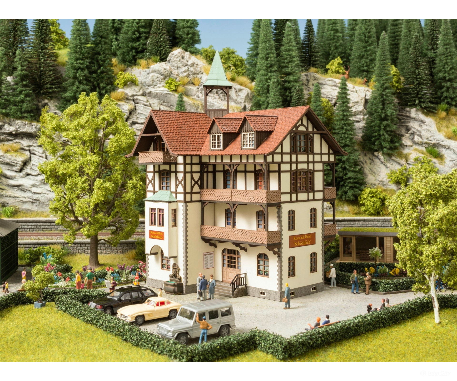Noch 63407 N Romantic hotel ’Schönblick’ Structures