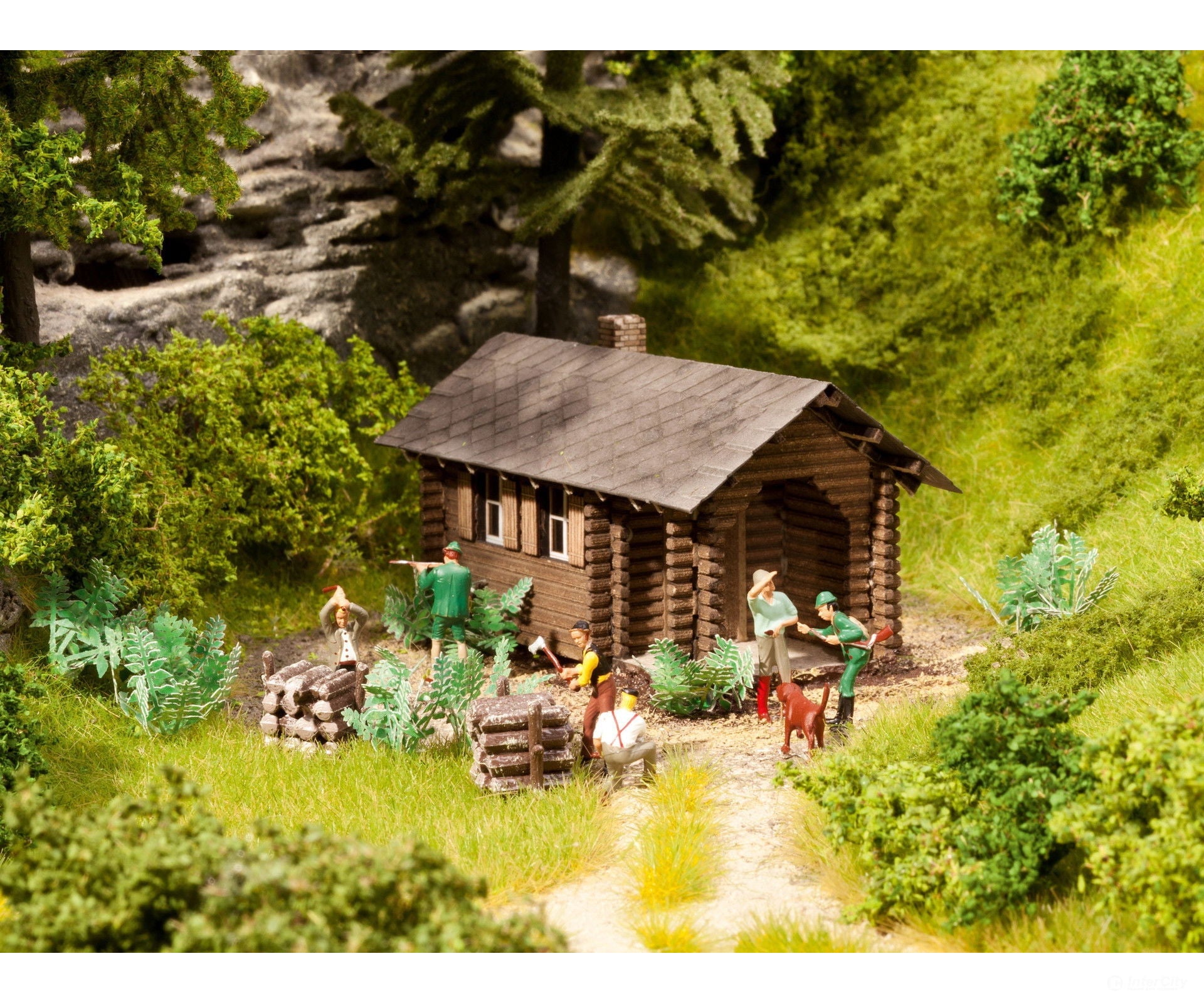 Noch 65606 HO Themed Set ’Forest Hut’ Structures