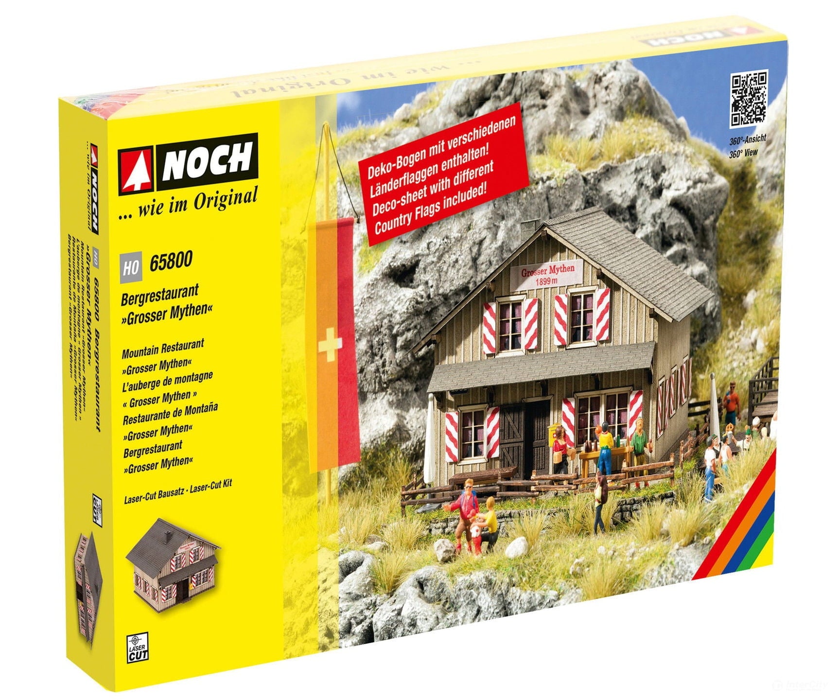 Noch 65800 HO Mountain Restaurant ’Grosser Mythen’ Structures