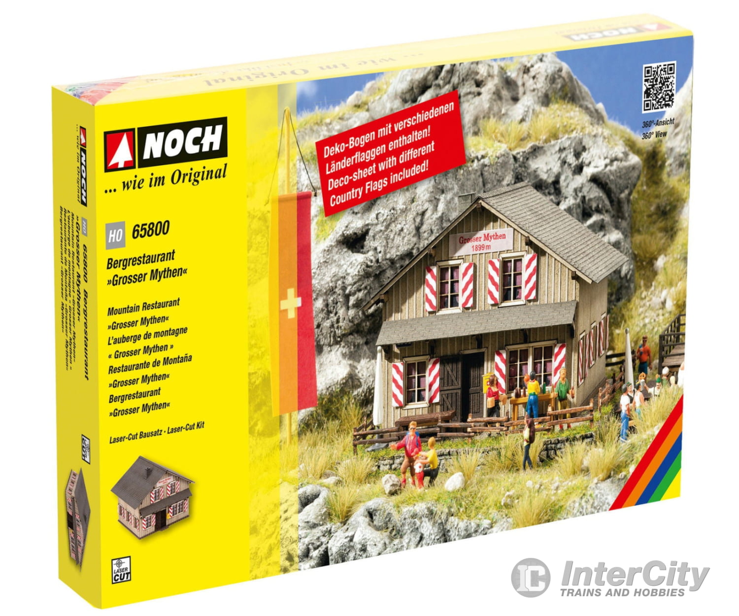 Noch 65800 HO Mountain Restaurant ’Grosser Mythen’ Structures