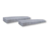 Noch 66018 HO Platform Era III – IV Curved Ends Structures