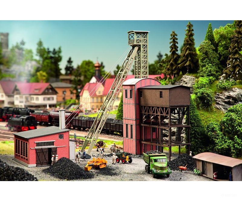 Noch 66302 HO Small Mine - Limited Edition Laser Cut kit Scenery Details