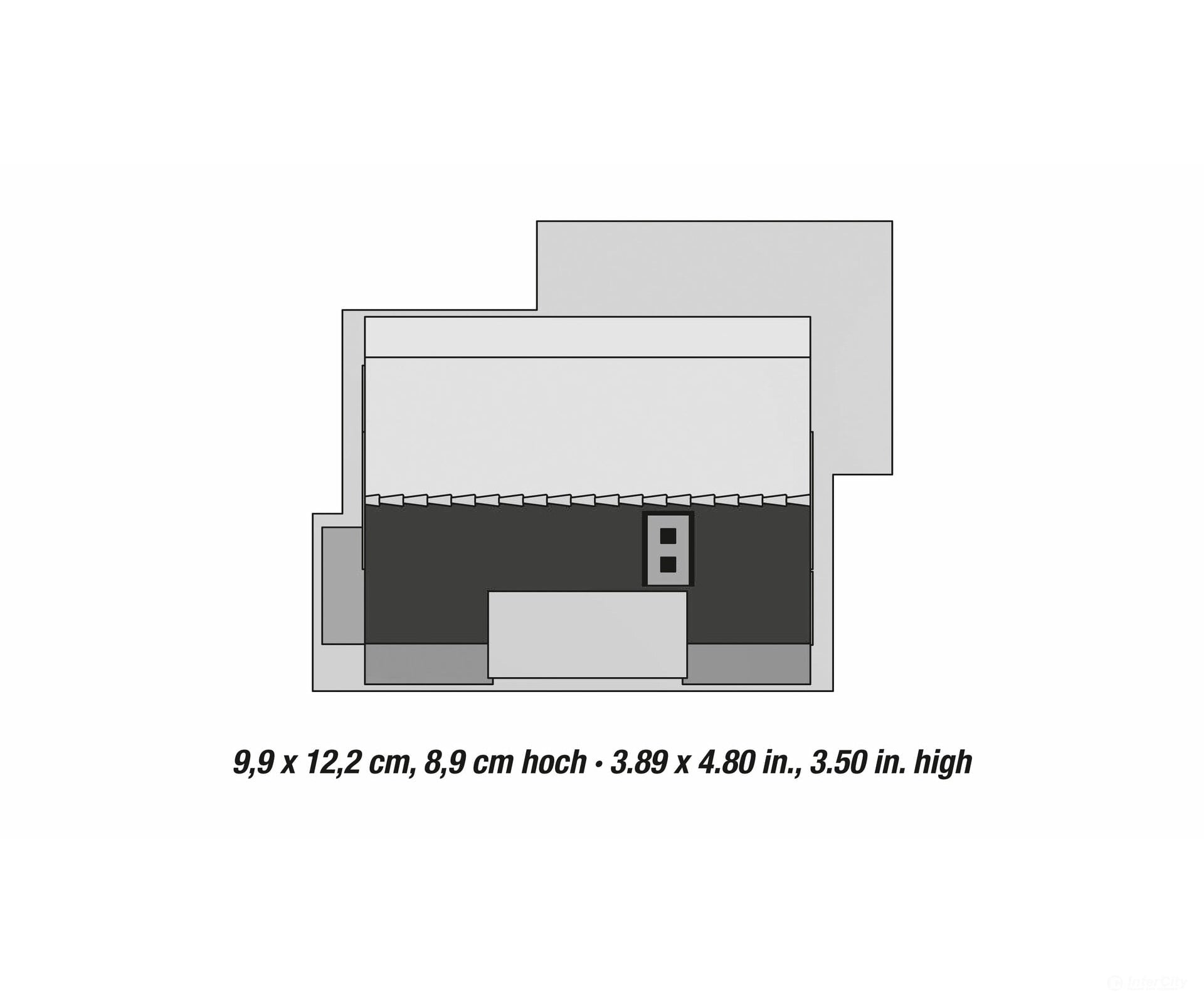 Noch 66604 HO Small Residential house Structures