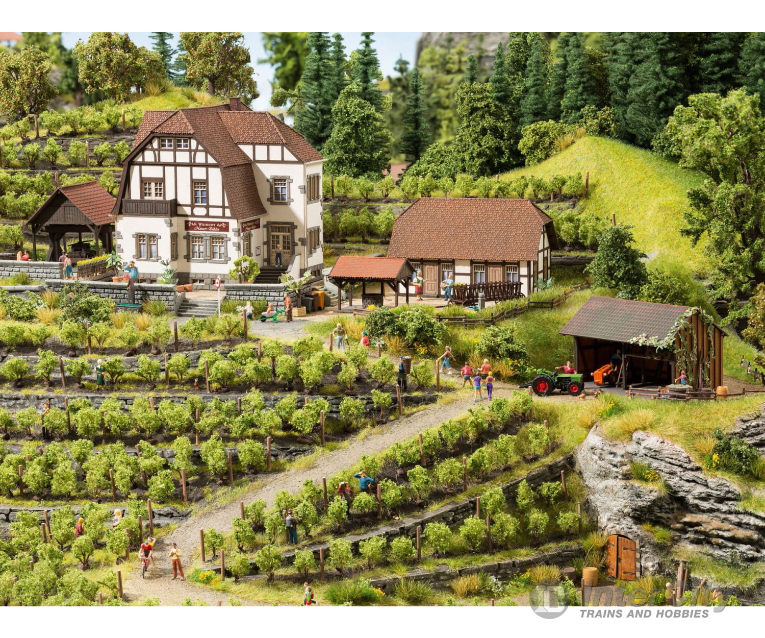 Noch 66712 HO Wine Estate ’Hauser-Bühler’ Structures