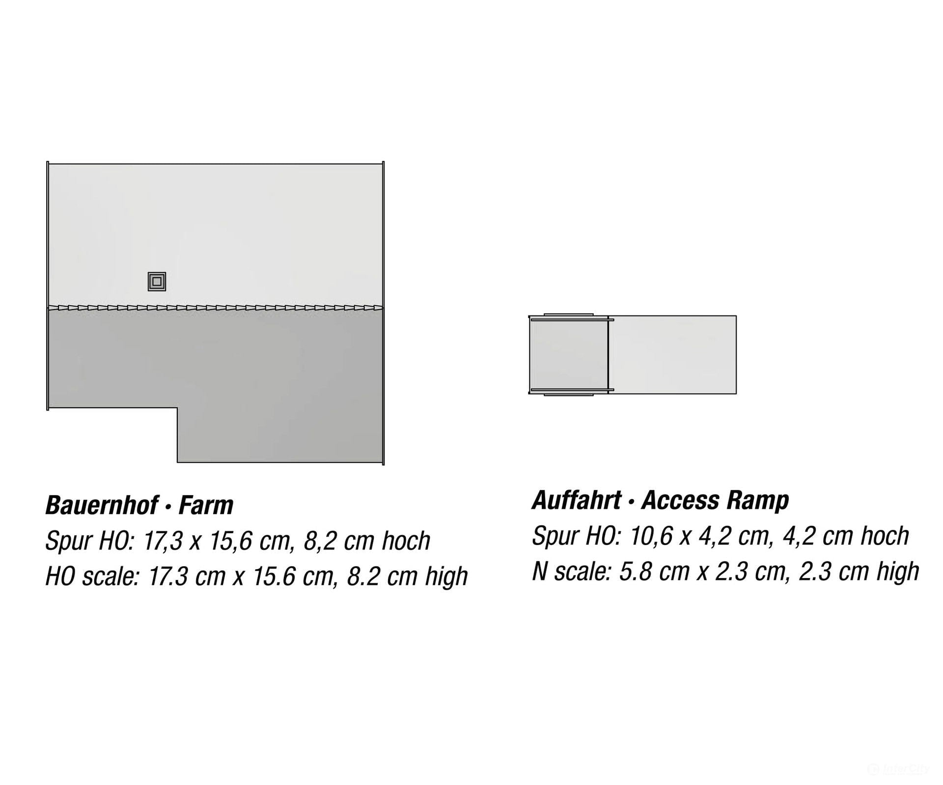 Noch 66714 HO Farm Structures