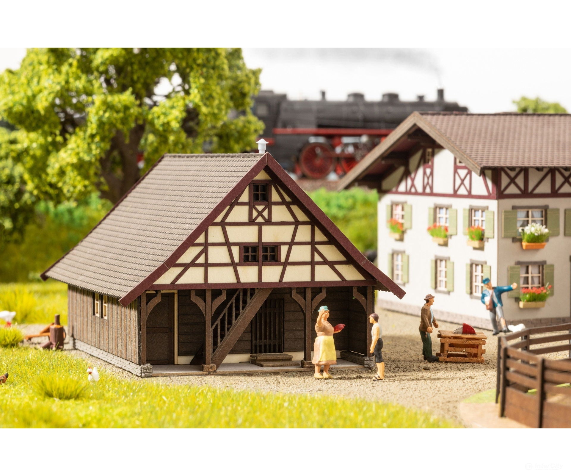 Noch 66715 HO Agricultural Outbuilding Structures
