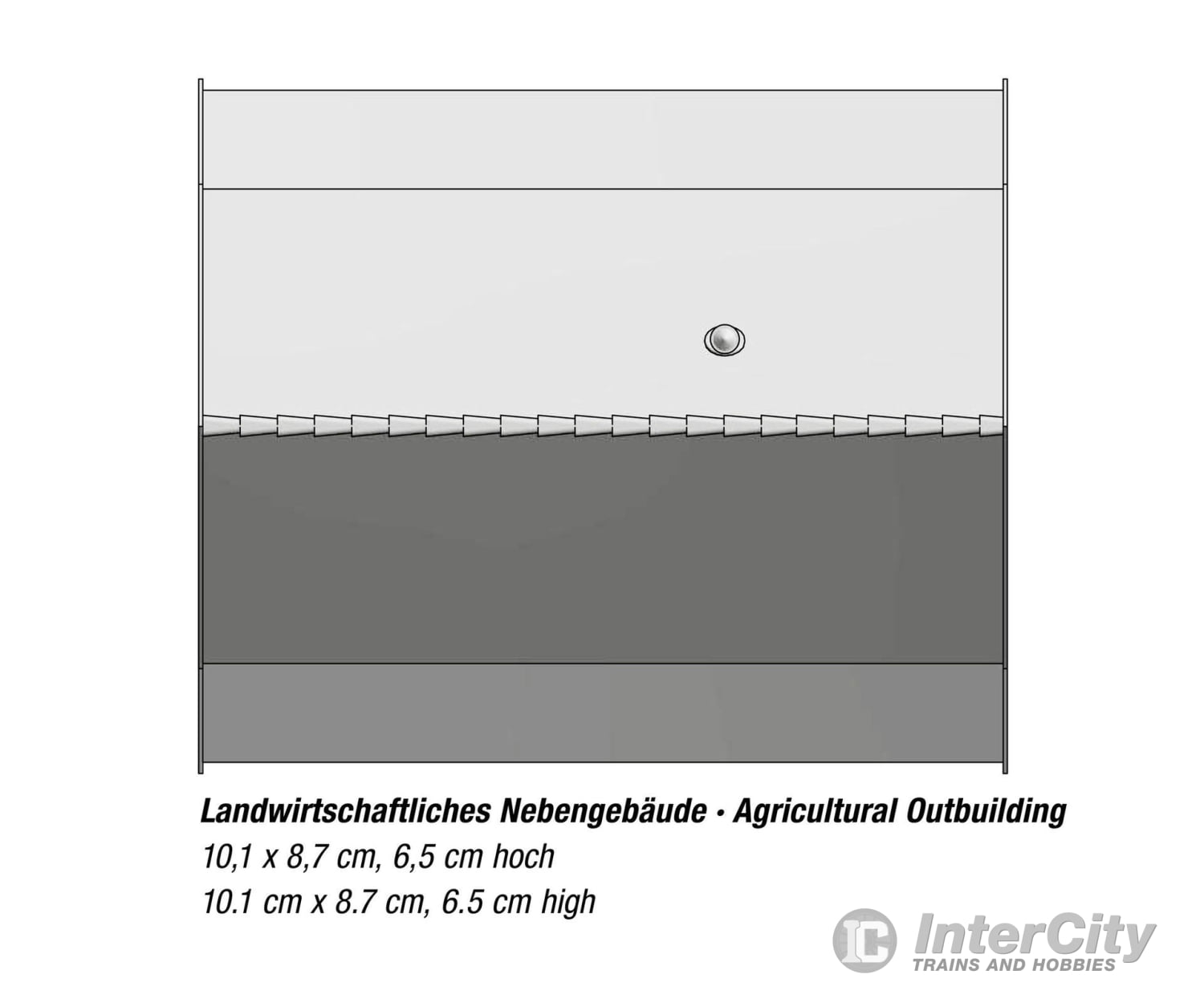 Noch 66715 HO Agricultural Outbuilding Structures