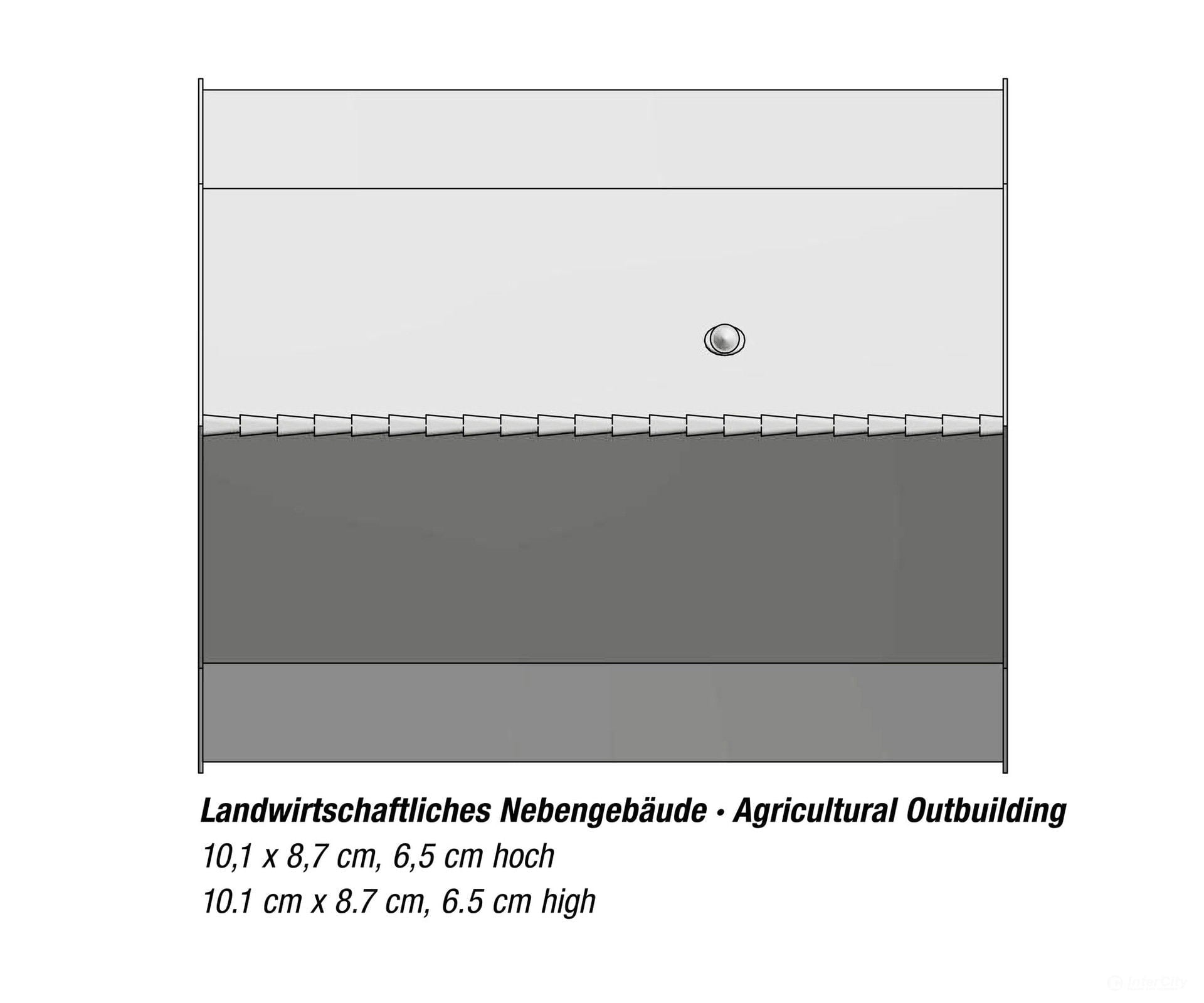Noch 66715 HO Agricultural Outbuilding Structures