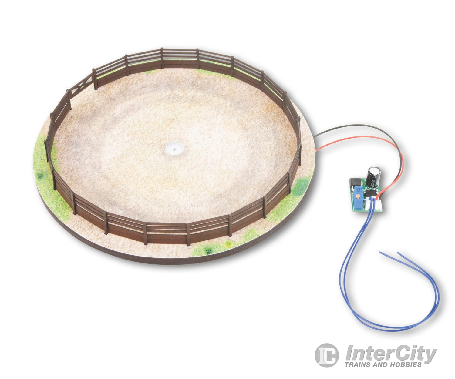 Noch 66717 HO micro-motion Riding Arena with horseboxes Structures