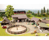 Noch 66717 HO micro-motion Riding Arena with horseboxes Structures